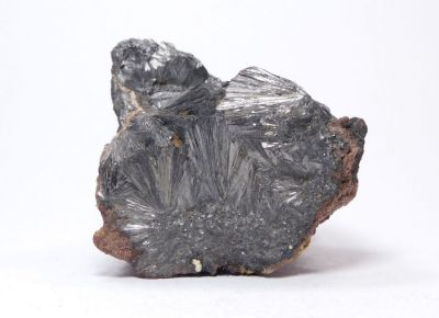 Pyroluzit - Gremmelsbach, Schwarzwald, Německo Pyroluzit - Gremmelsbach, Schwarzwald, Německo